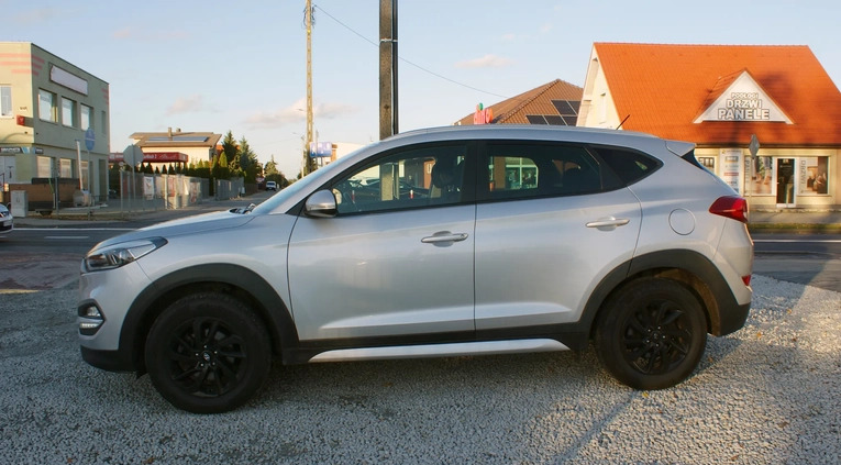 Hyundai Tucson cena 66700 przebieg: 125244, rok produkcji 2016 z Rychwał małe 254